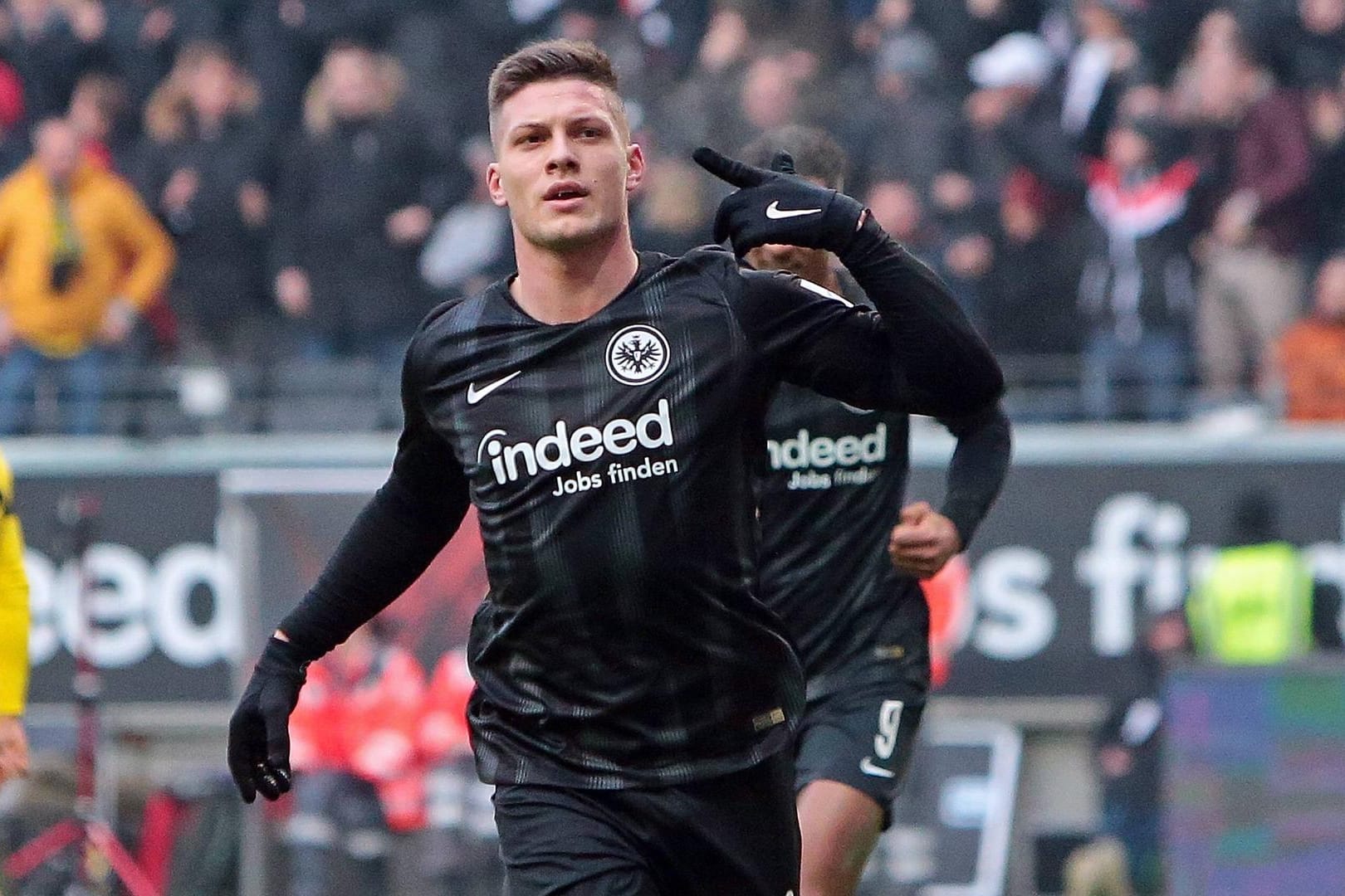 Luka Jovic führt die Torjägerliste mit 14 Treffern an.