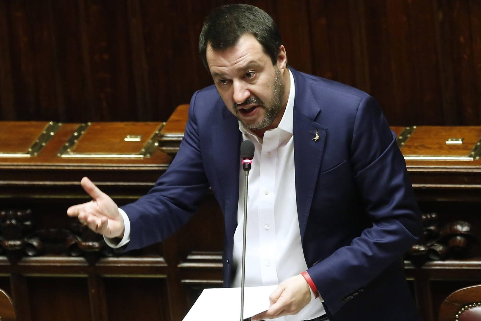 Matteo Salvini: Der italienische Innenminister hat einen verdächtigen Tunesier ausgewiesen.