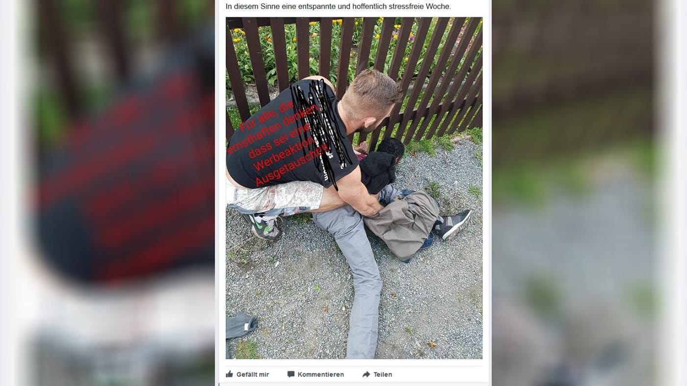 Überwältigt: In einem Kleingartenverein hielt Max L. einen Eritreer bis zum Eintreffen der Polizei fest und bekam den Rat, so einen Fall beim nächsten Mal selbst zu regeln. Kein strafbarer öffentlicher Aufruf zu einer Straftat, so die Staatsanwaltschaft. Überwältigt: In einem Kleingartenverein hielt Max L. einen Eritreer bis zum Eintreffen der Polizei fest und bekam den Rat, so einen Fall beim nächsten Mal selbst zu regeln. Kein strafbarer öffentlicher Aufruf zu einer Straftat, so die Staatsanwaltschaft.