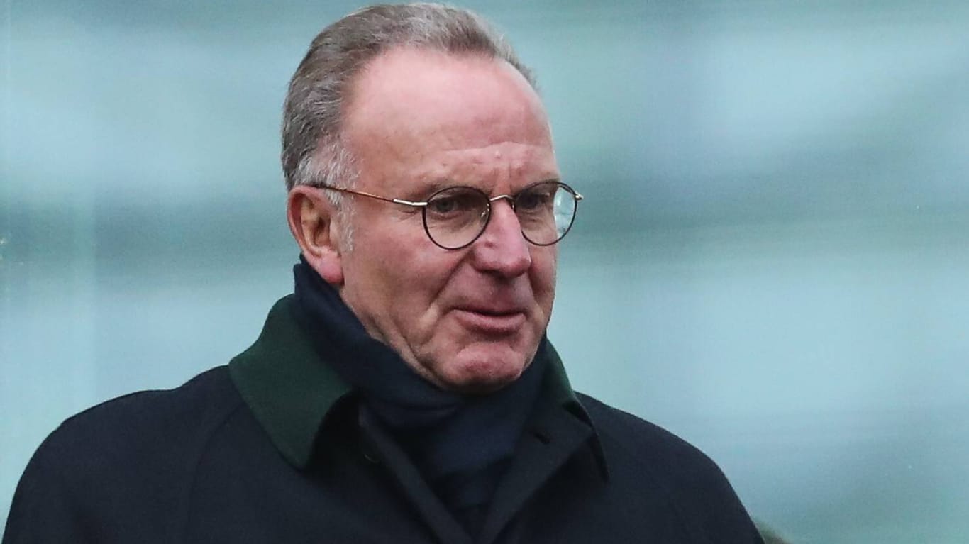 Für Champions League im Free-TV: Bayern Münchens Vorstandsvorsitzender Karl-Heinz Rummenigge.