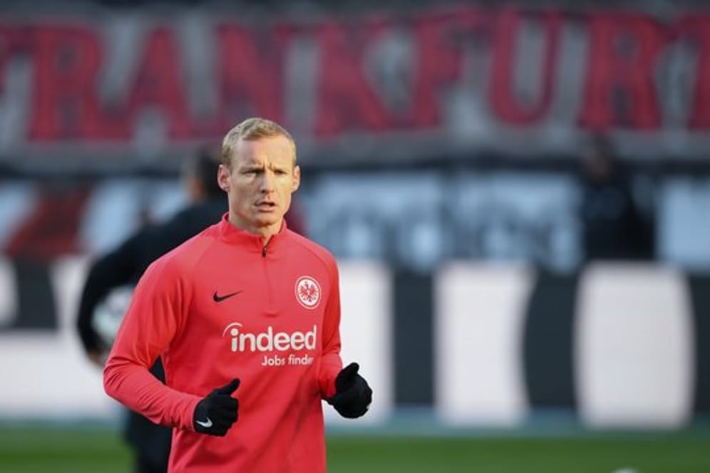 Droht gegen Gladbach auszufallen: Eintracht-Profi Sebastian Rode.