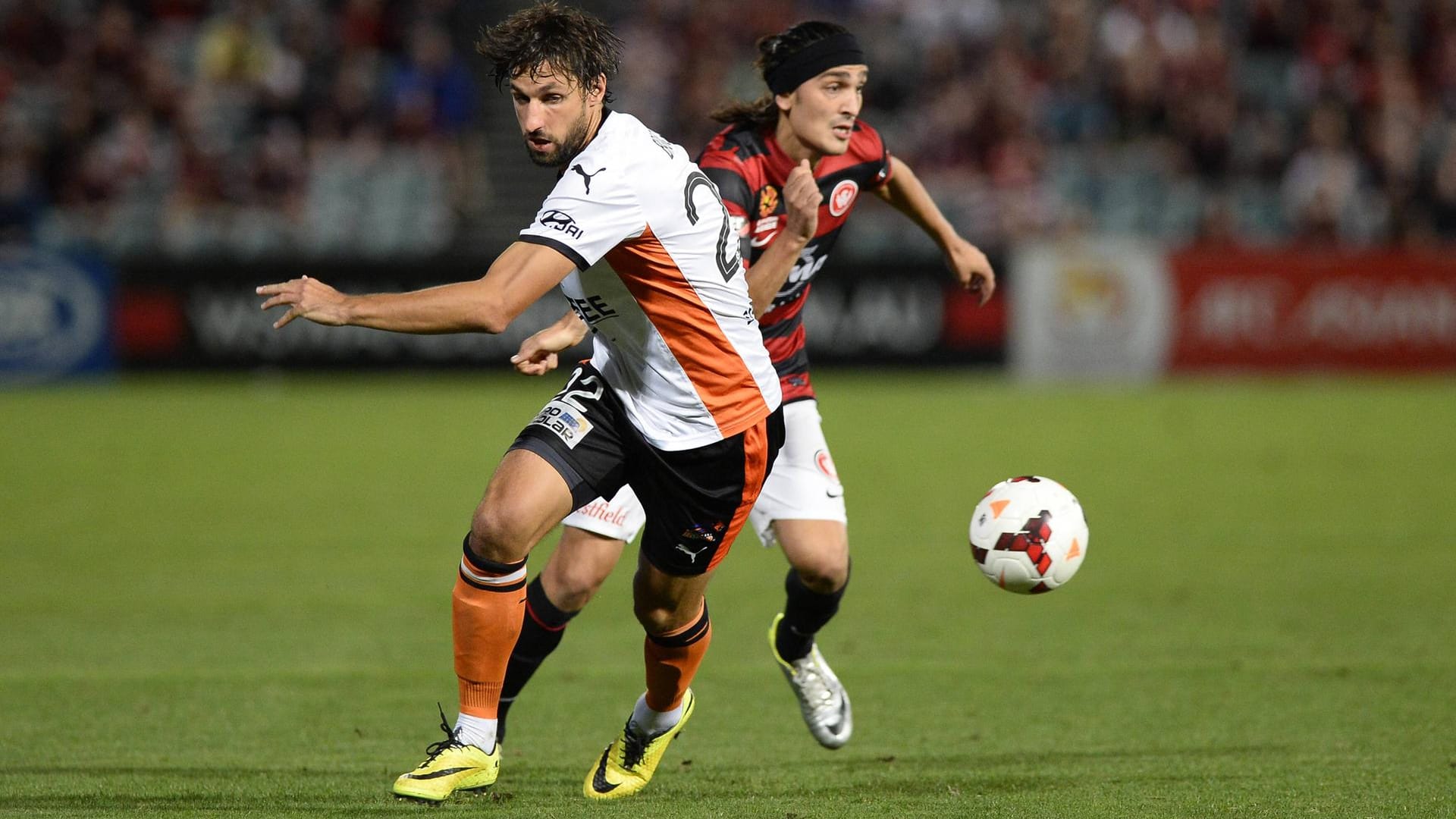 Spielten in der A-League gegeneinander: die Ex-Bundesligaprofis Thomas Broich und Jerome Polenz.