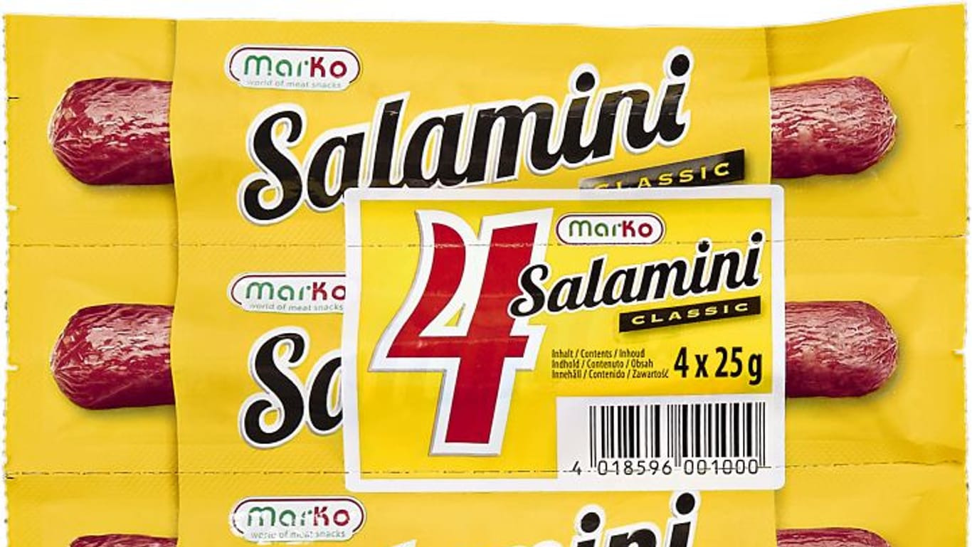 Minisalami von Mar-Ko Fleischwaren: Dieses Produkt wird derzeit zurückgerufen.