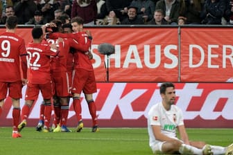 Der FC Bayern München besiegte den FC Augsburg zum Auftakt des 22.