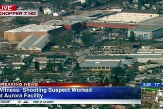 Aurora, Illinois: In dieser Fabrik hat ein 45-Jähriger mutmaßlich fünf Menschen erschossen,.