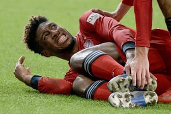 Verletzte sich beim Bayern-Sieg in Augsburg: Kingsley Coman.