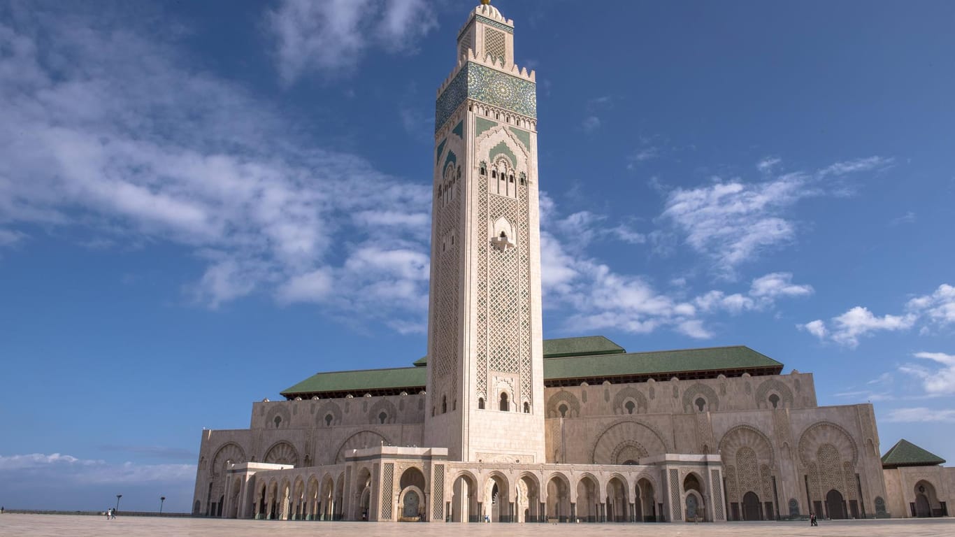Hassan II Moschee in Casablanca: Die Stadt ist ein Hotspot für neue Nomaden.