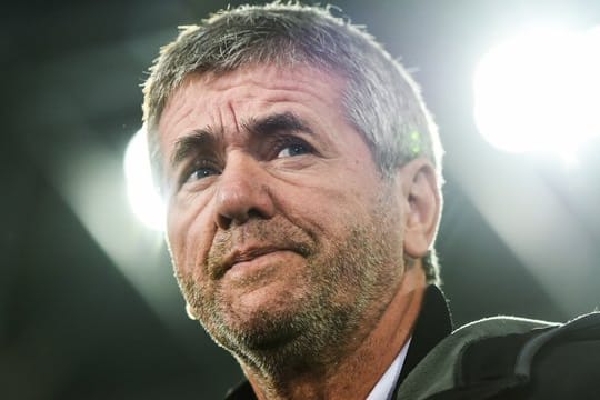 Schaut dem Rhein-Derby gegen Leverkusen zuversichtlich entgegen: Fortuna-Coach Friedhelm Funkel.