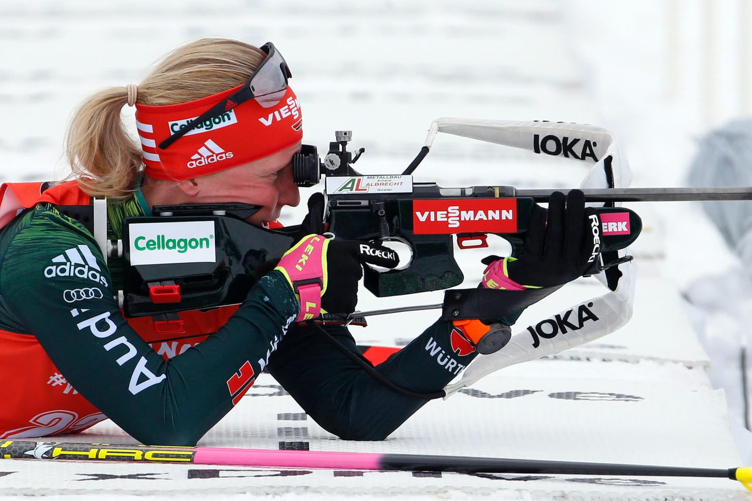 Erst Platz drei, dann Platz zwei: Franziska Hildebrand zeigte in Soldier Hollow bisher starke Leistungen.