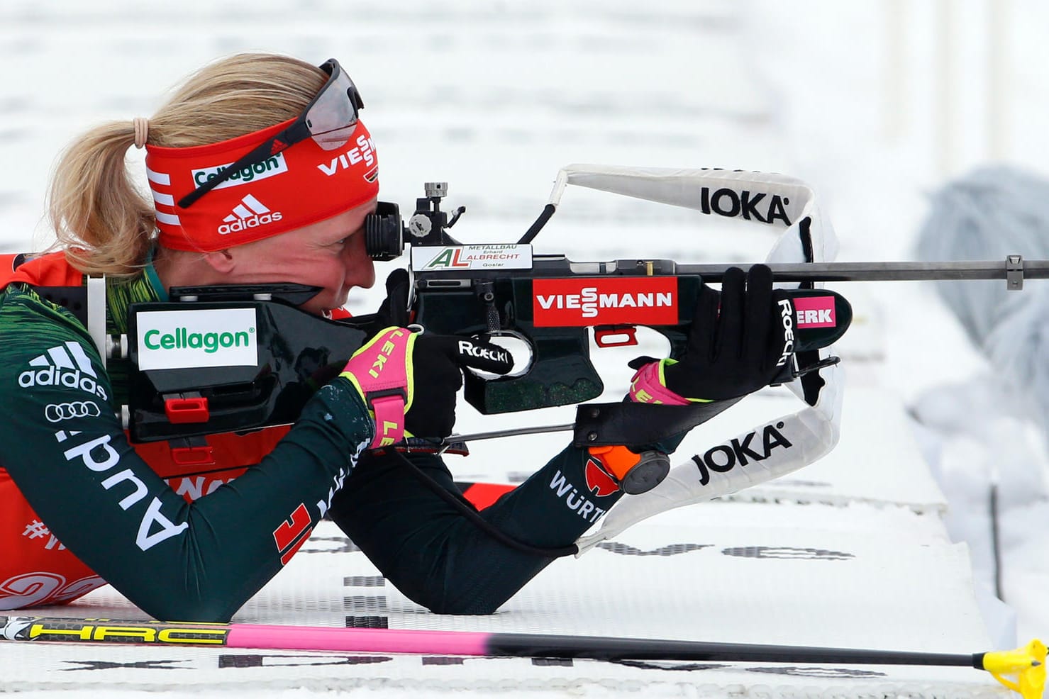 Erst Platz drei, dann Platz zwei: Franziska Hildebrand zeigte in Soldier Hollow bisher starke Leistungen.