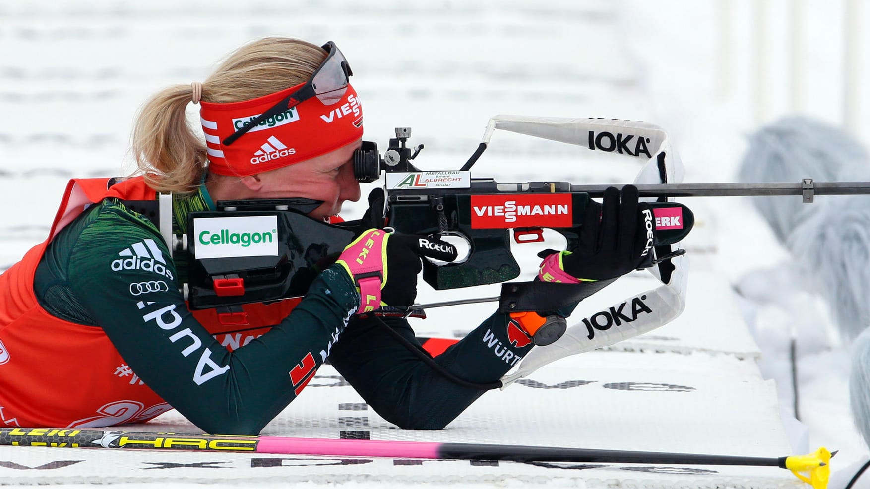 Erst Platz drei, dann Platz zwei: Franziska Hildebrand zeigte in Soldier Hollow bisher starke Leistungen.