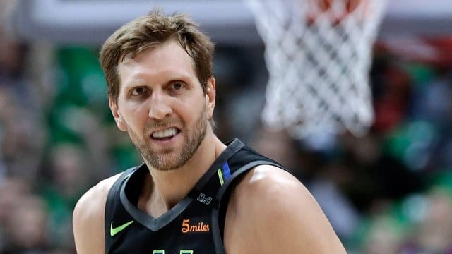 Auch in seiner wohl letzten Saison beim Allstar-Wochenende dabei: Dirk Nowitzki. Auch in seiner wohl letzten Saison beim Allstar-Wochenende dabei: Dirk Nowitzki.