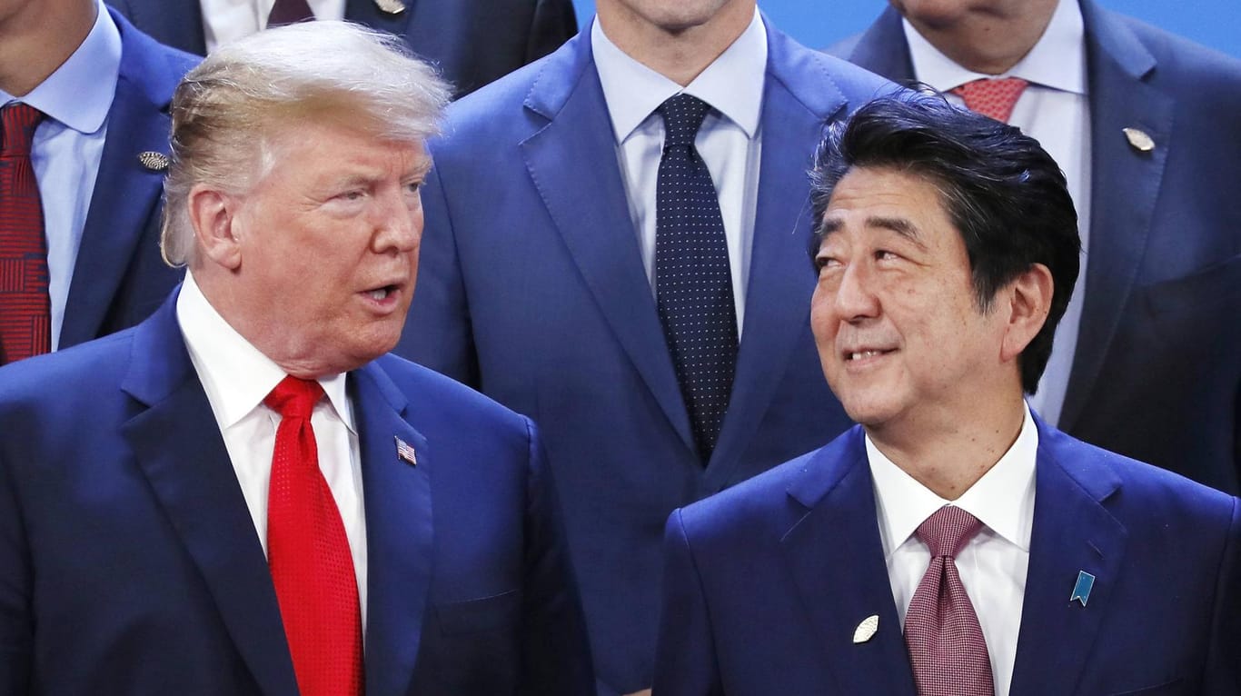 Donald Trump und Shinzo Abe: Der japanische Regierungschef soll den US-Präsidenten für den Friedensnobelpreis vorgeschlagen haben.