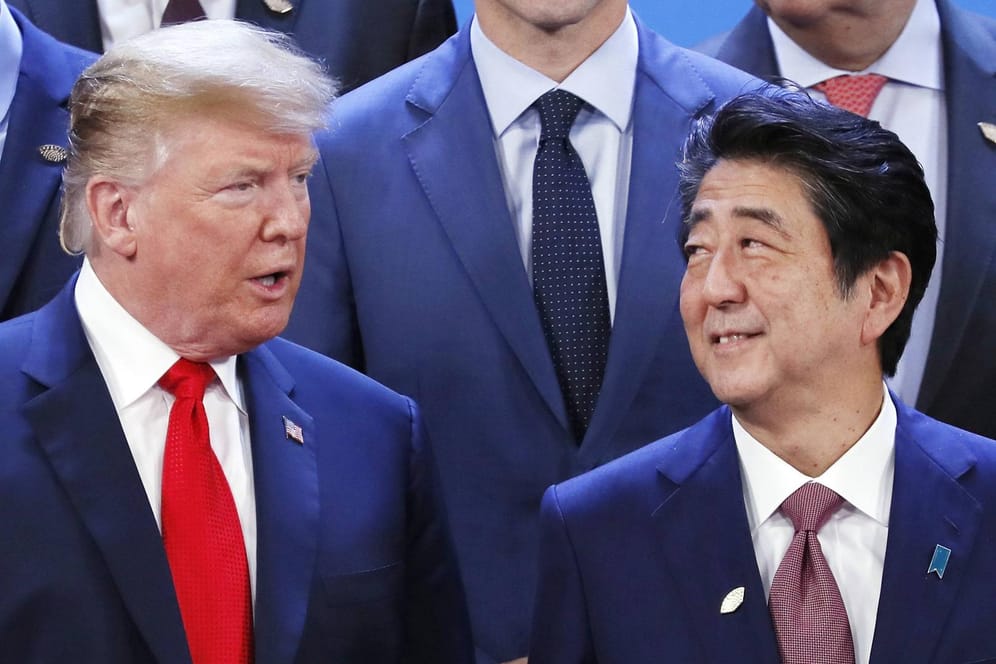 Donald Trump und Shinzo Abe: Der japanische Regierungschef soll den US-Präsidenten für den Friedensnobelpreis vorgeschlagen haben.