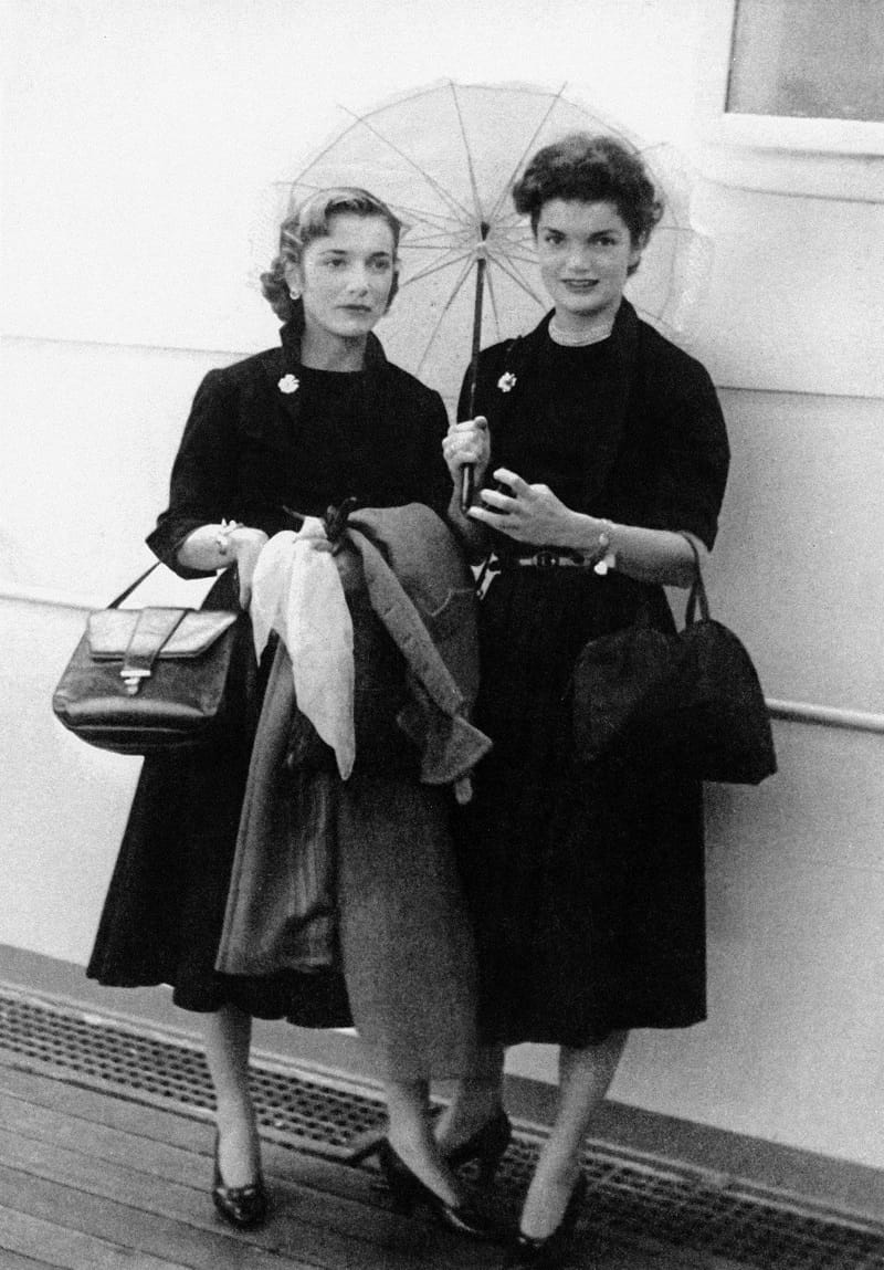 Die Bouvier-Schwestern: Lee Randziwill und Jackie Kennedy Onassis.