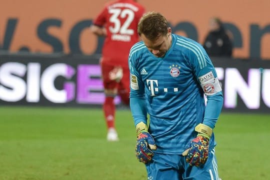 Musste in Augsburg zweimal hinter sich greifen: Bayern-Keeper Manuel Neuer.