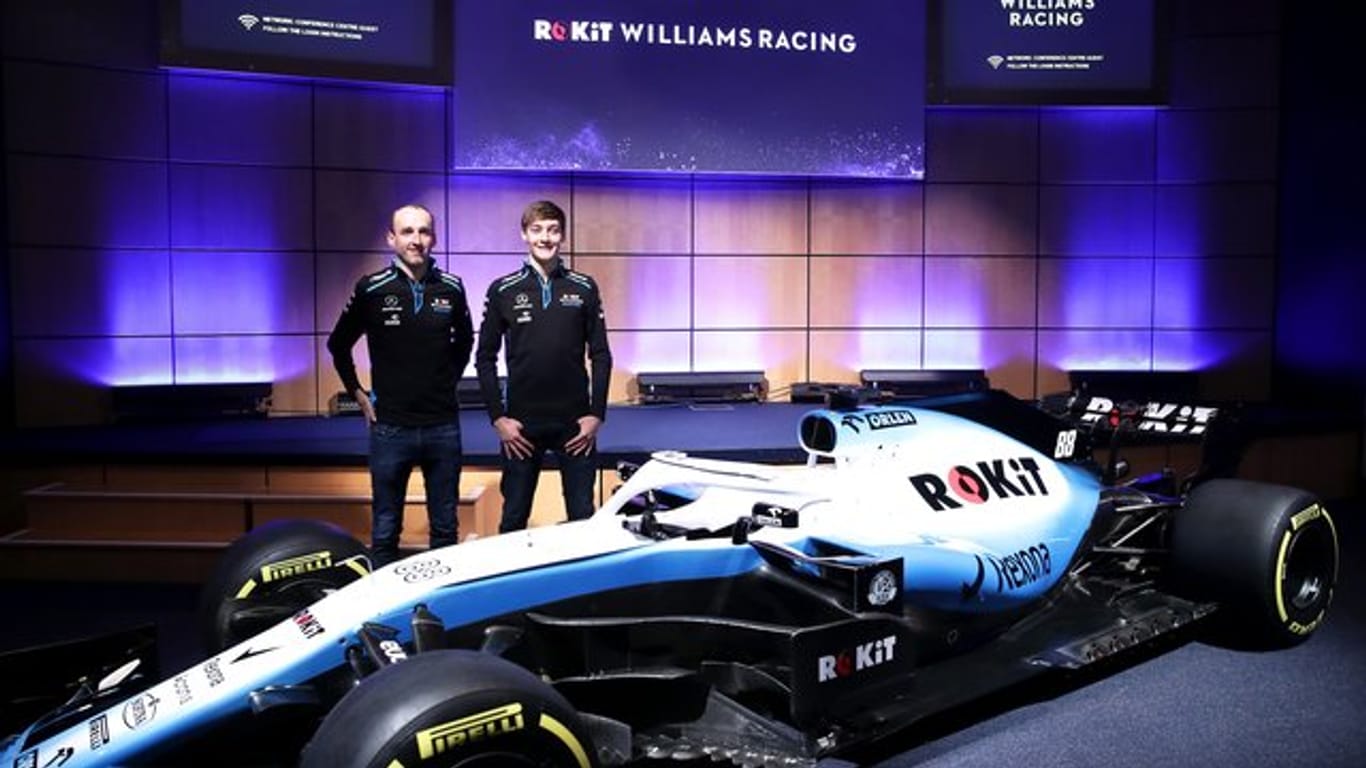 Noch nicht fahrbereit: Der Williams für die Formel-1-Saison 2019.