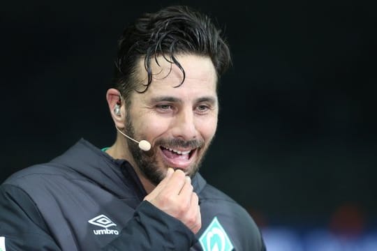 Freute sich über seinen Freistoß-Coup: Werder-Stürmer Claudio Pizarro.