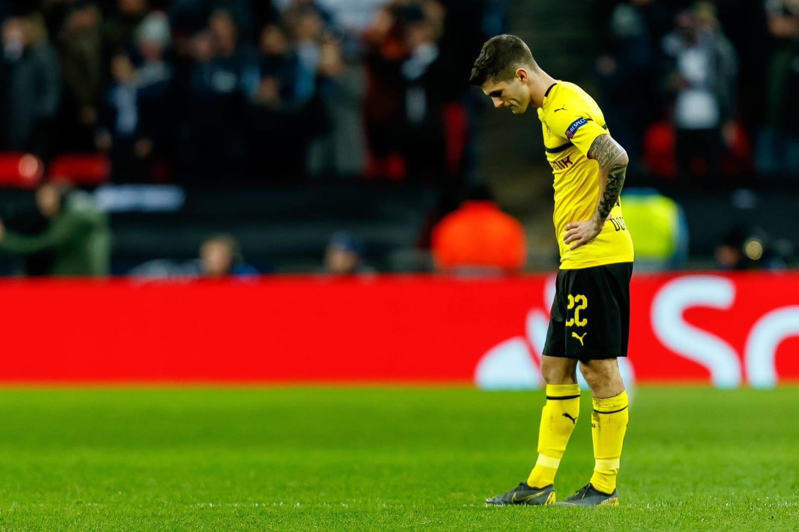 Christian Pulisic wird dem BVB in Nürnberg nicht helfen können.