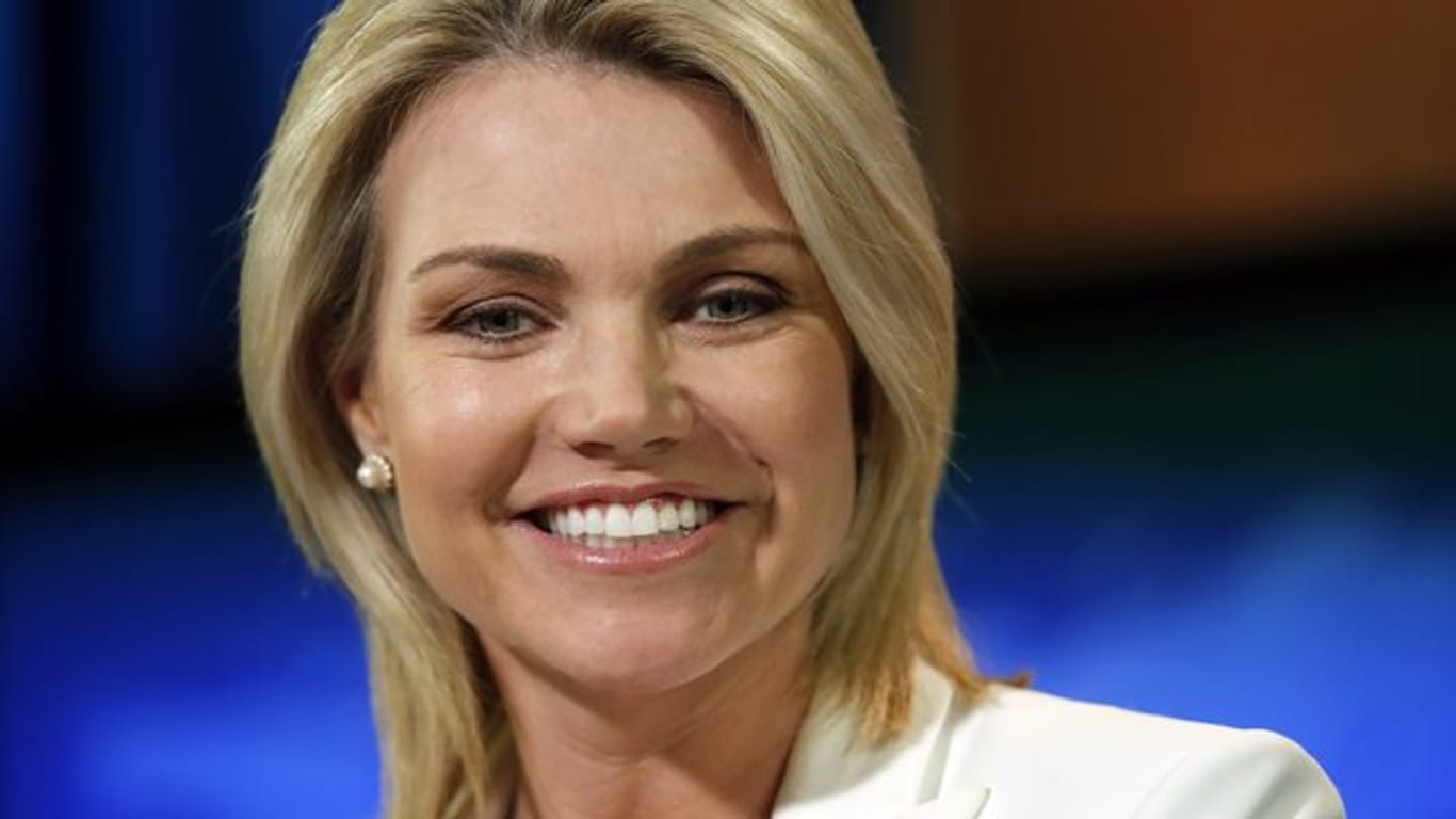 Heather Nauert war Moderatorin bei Fox News, bevor sie Sprecherin des im US-Außenministerium wurde.
