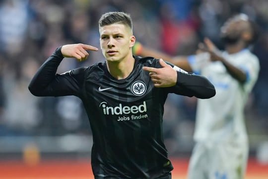 Hat das Interesse europäischer Topclubs geweckt: Eintracht-Torjäger Luka Jovic.