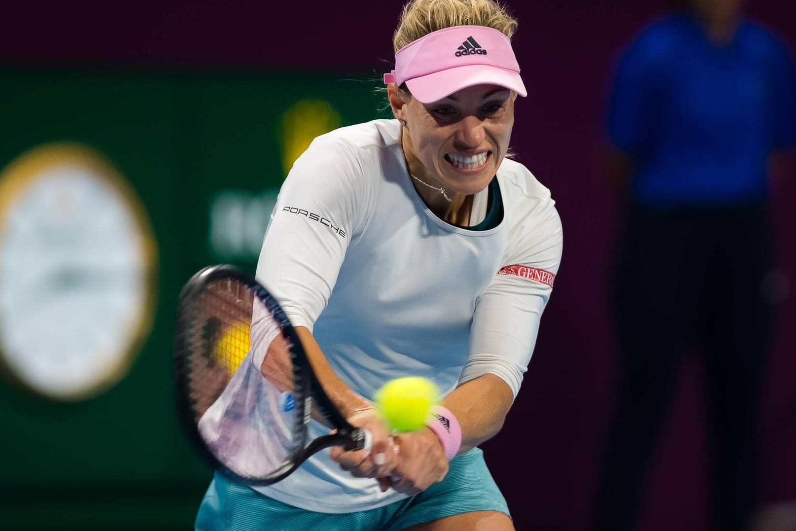 Steht wir Julia Görges in Doha in der Runde der letzten Acht: Angelique Kerber