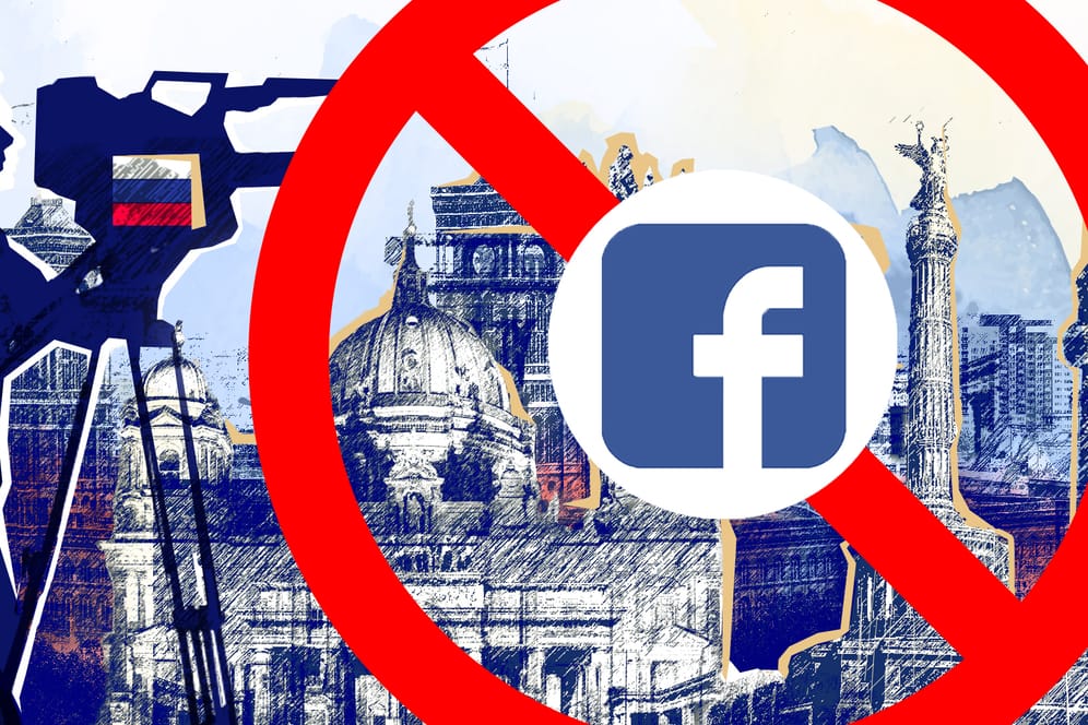 Dicht gemacht: Facebook hat vier Seiten vorläufig geschlossen, auf denen Ableger des russischen Staatsmedienkonzerns virale Videos verbreitet haben. Diese Verbindung war für Nutzer nicht ersichtlich.