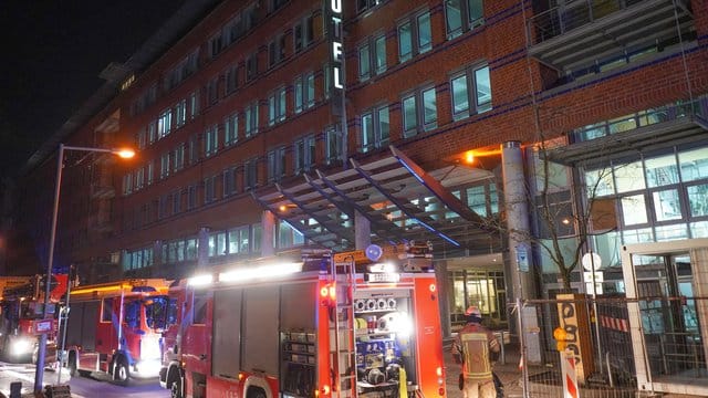 Feuer in einem Hotel in Berlin