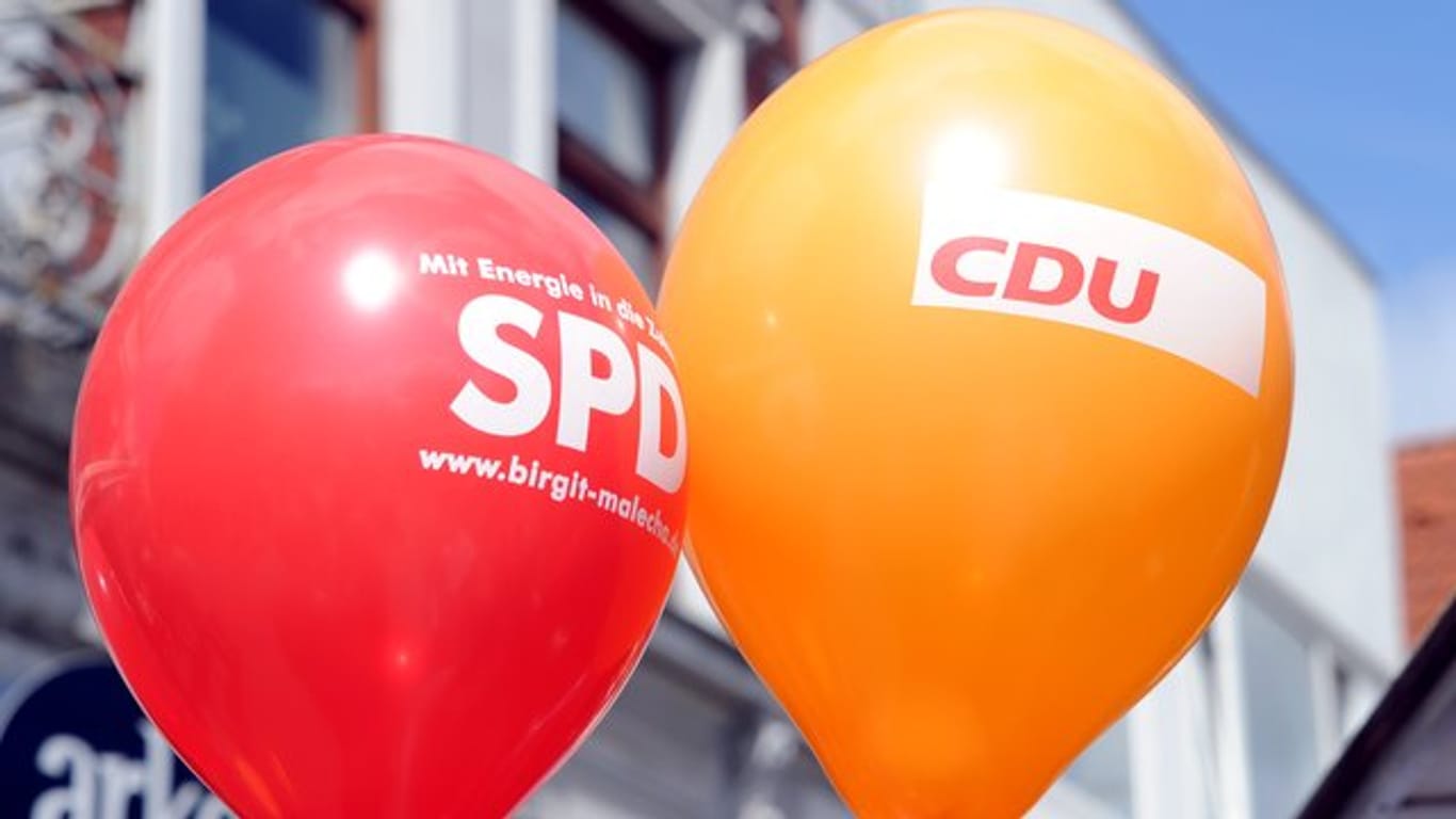 SPD und CDU gewinnen Prozentpunkte hinzu.