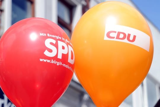 SPD und CDU gewinnen Prozentpunkte hinzu.