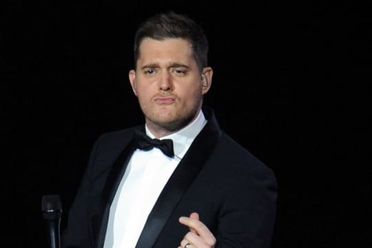 Er ist ein Mann mit viel Humor: Michael Bublé.