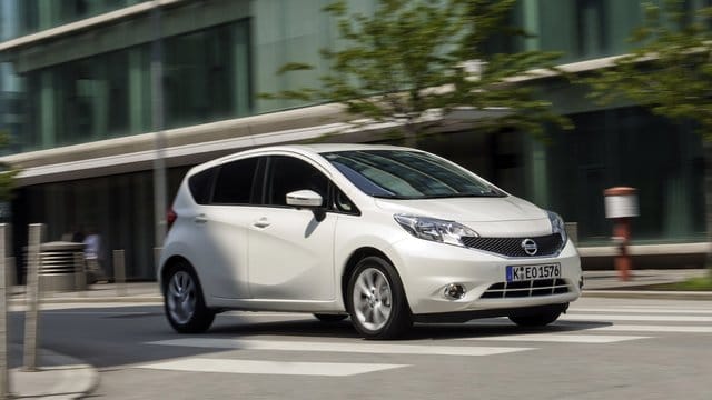 Der Nissan Note bietet viel Raum bei kleinem Format.