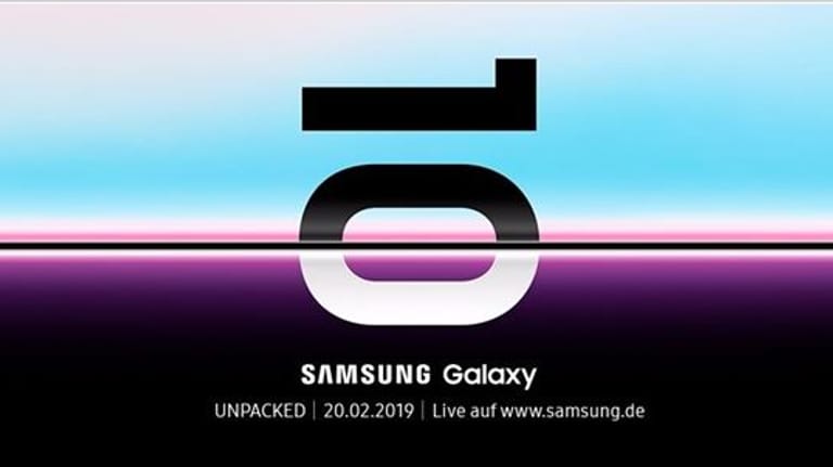 Einladung zum Event von Samsung: Das S10 steht im Mittelpunkt