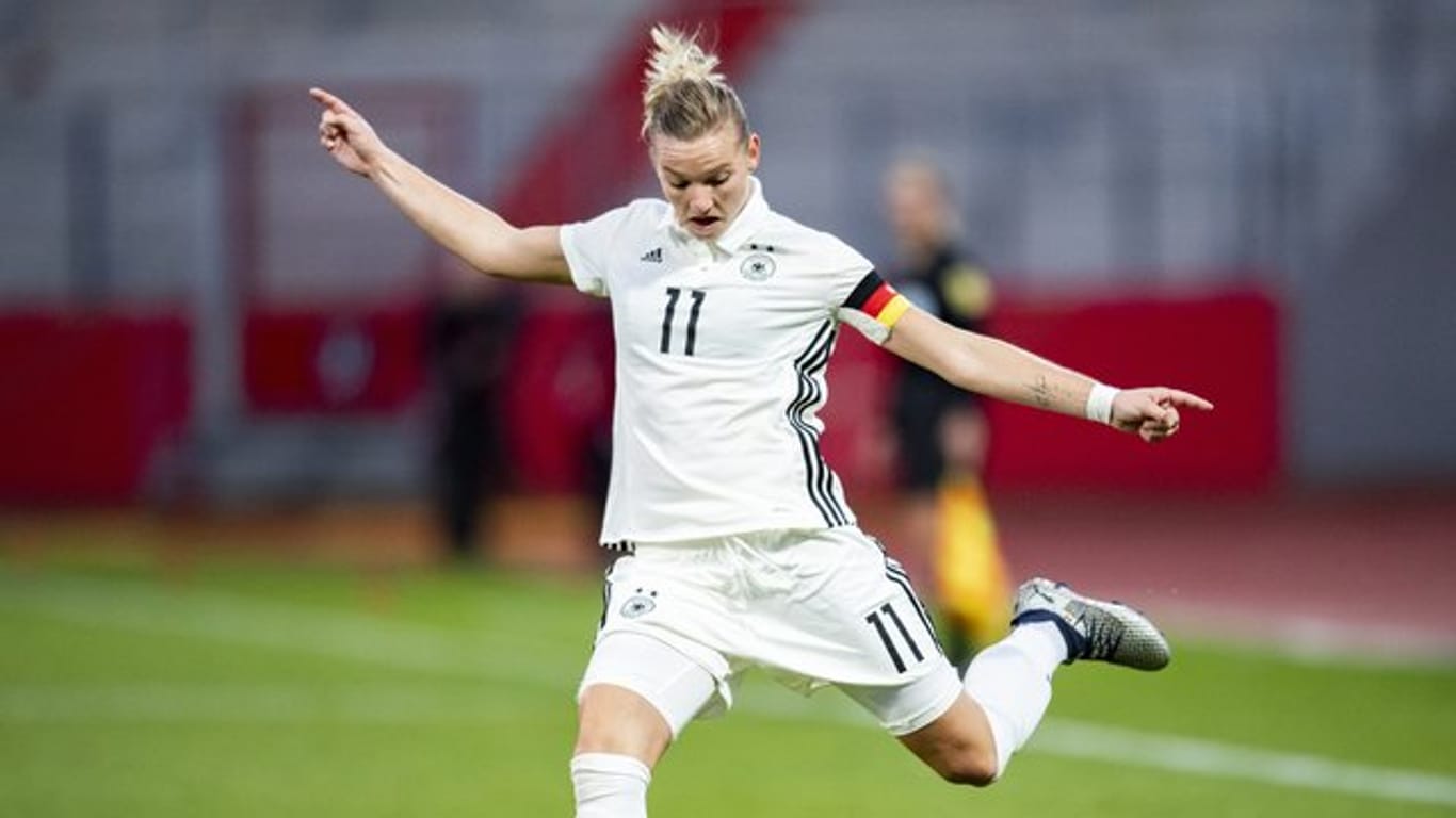 Führt die DFB-Frauen im Test gegen Frankreich auf's Spielfeld: Alexandra Popp.