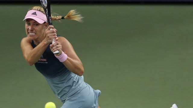 Angelique Kerber musste ordentlich kämpfen für ihren Achtelfinaleinzug.