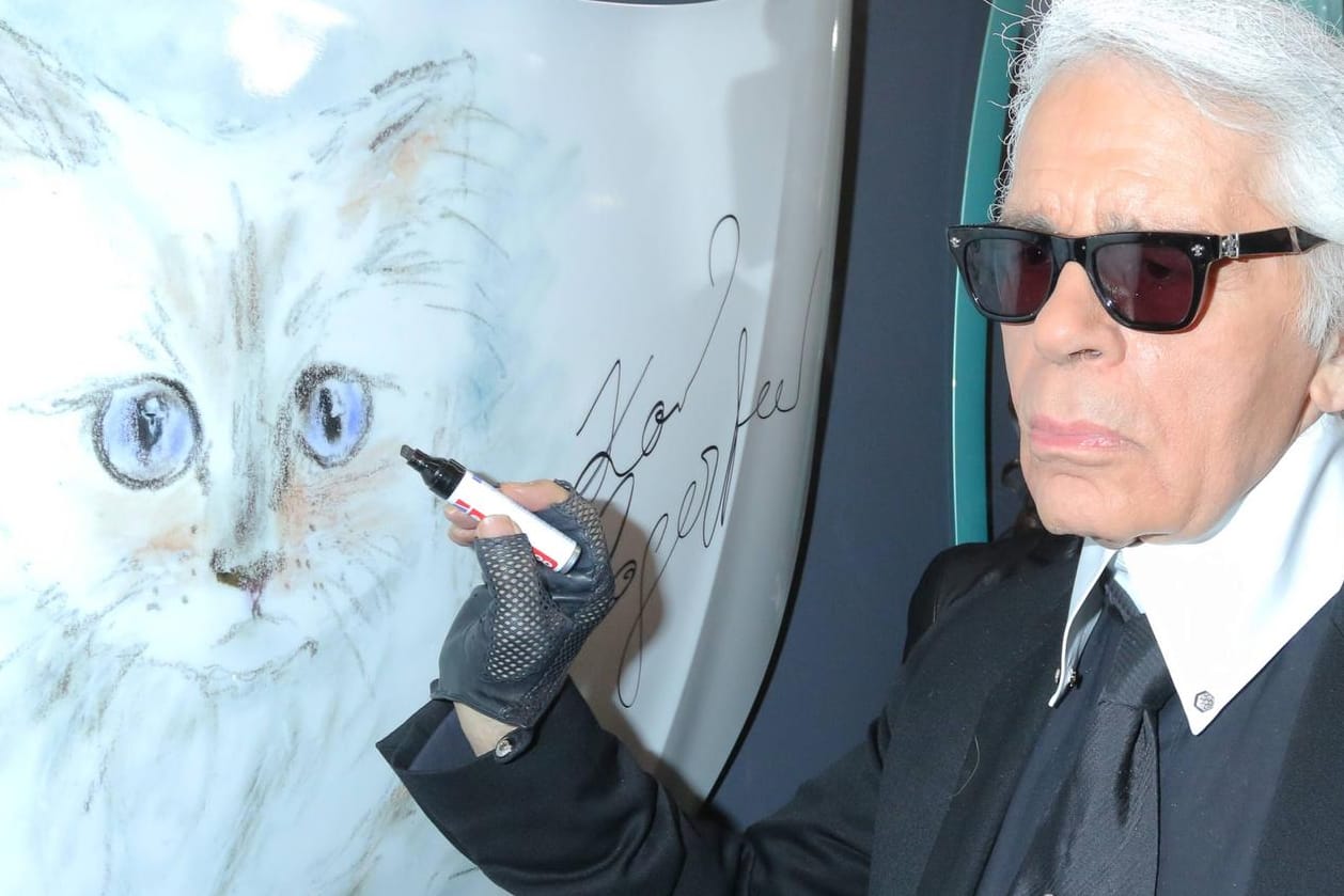 Karl Lagerfeld: Seine Katze Choupette bedeutete ihm alles.
