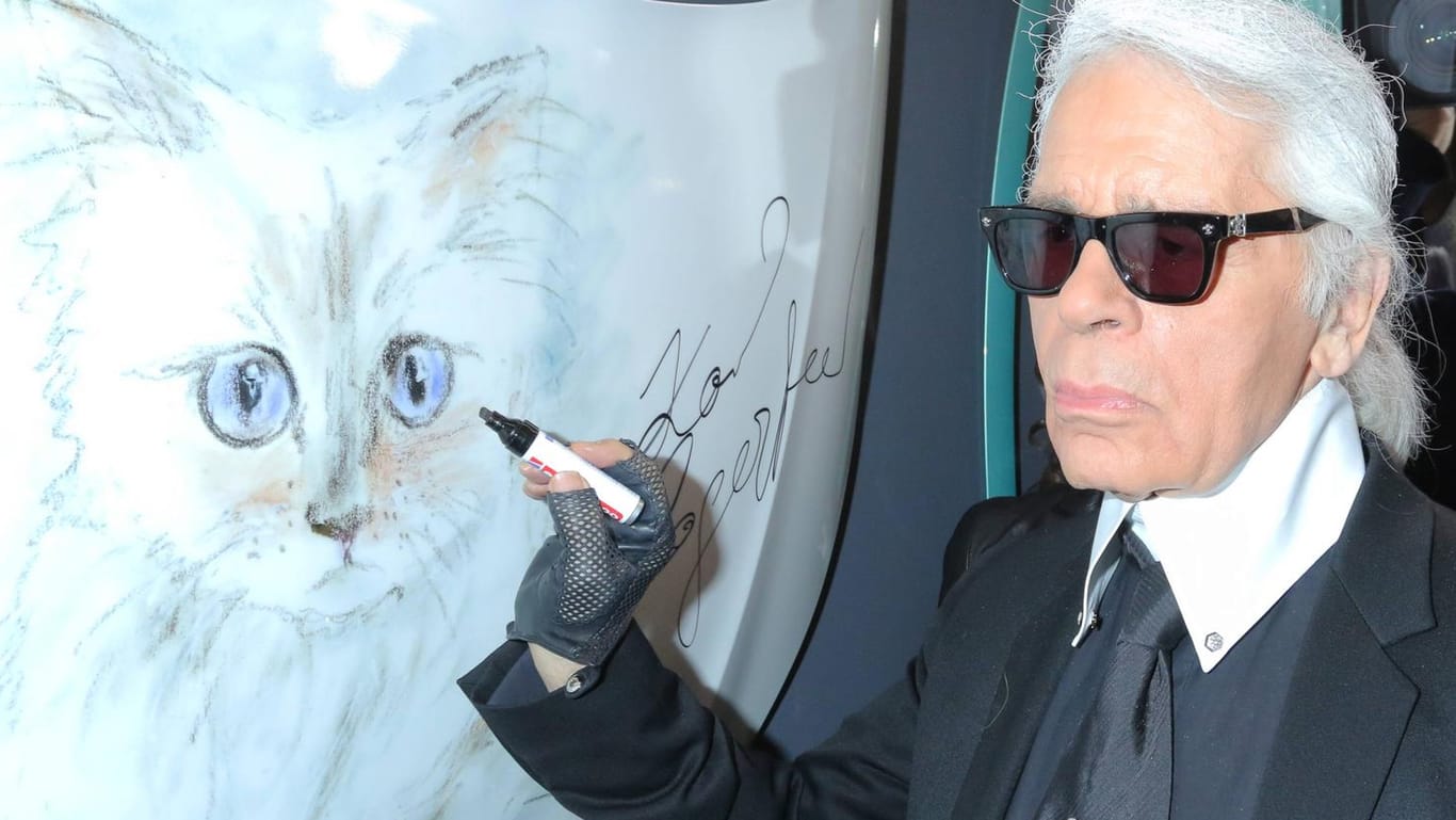 Karl Lagerfeld: Seine Katze Choupette bedeutete ihm alles.