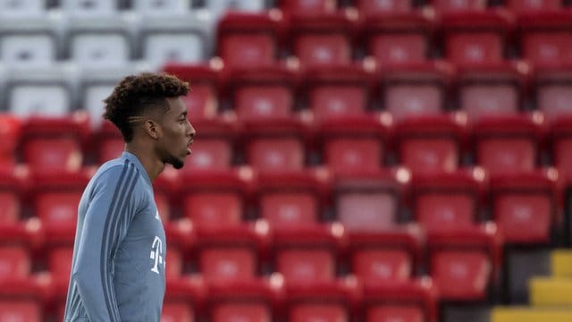 Bayern-Profi Kingsley Coman kann in Liverpool spielen.