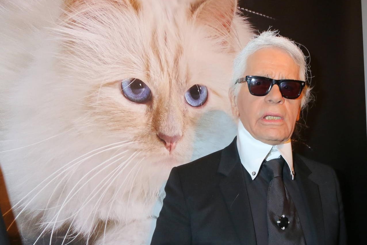 Karl Lagerfeld: Seine Katze Choupette war das Zentrum seiner Welt.