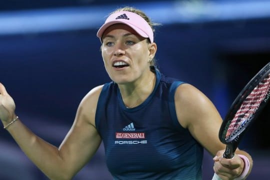 Angelique Kerber ist beim Turnier in Dubai ausgeschieden.