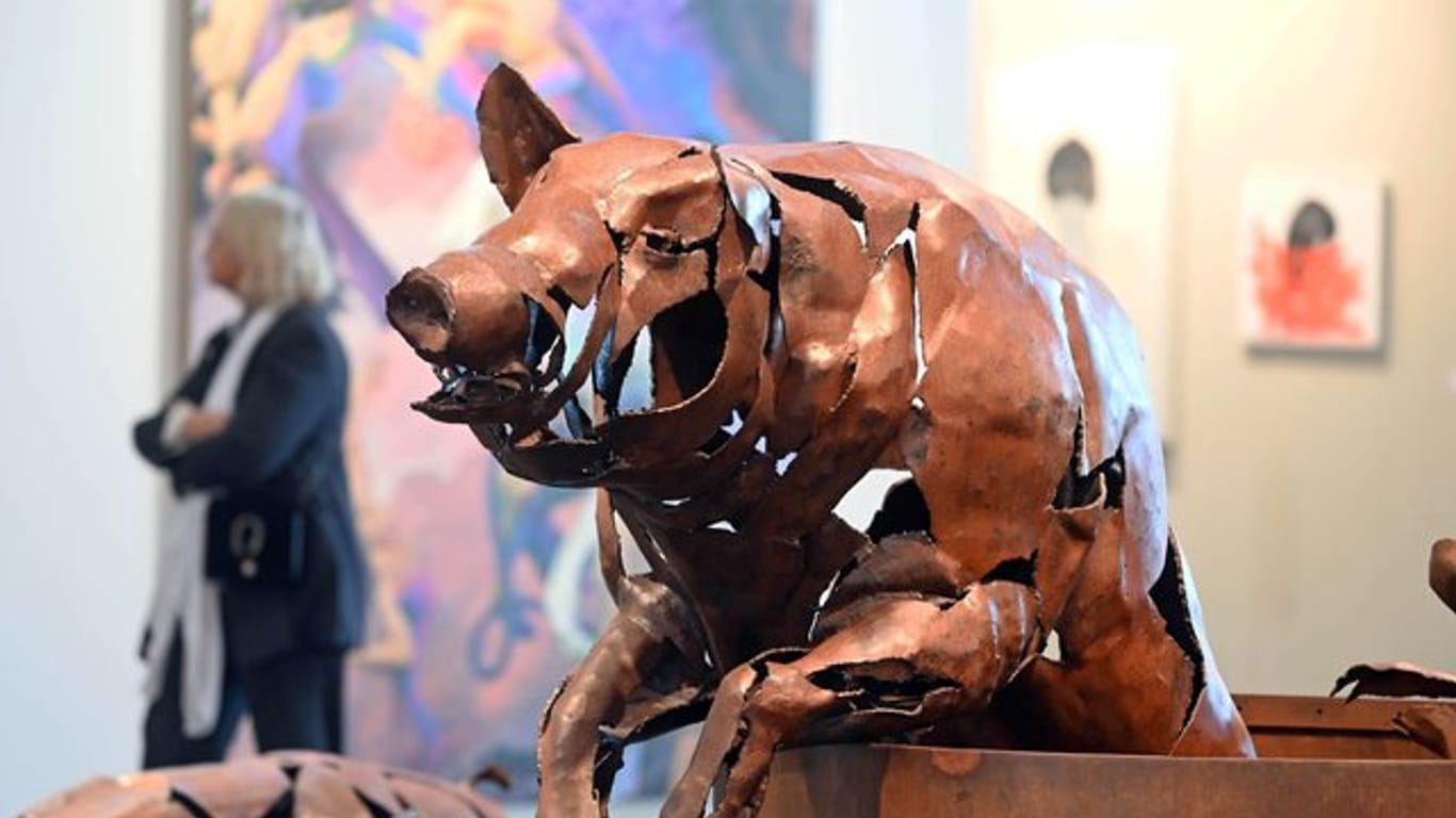 "Schweine" (2013) von Dana Meyer.