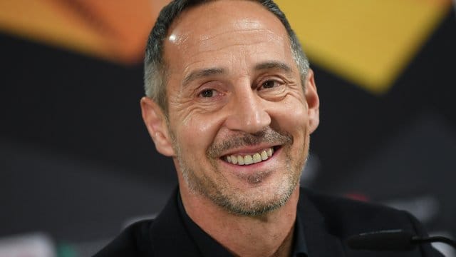 Zuversichtlich: Eintracht-Coach Adi Hütter.
