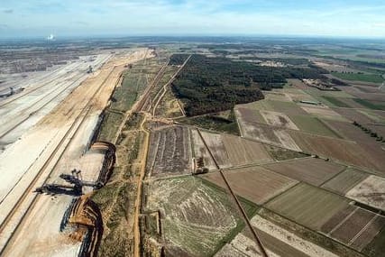 Luftbild des Hambacher Forsts, 11.09.2018: Der Energiekonzern RWE hat entschieden, in der Rodungssaison bis Frühjahr 2020 nicht abzuholzen.