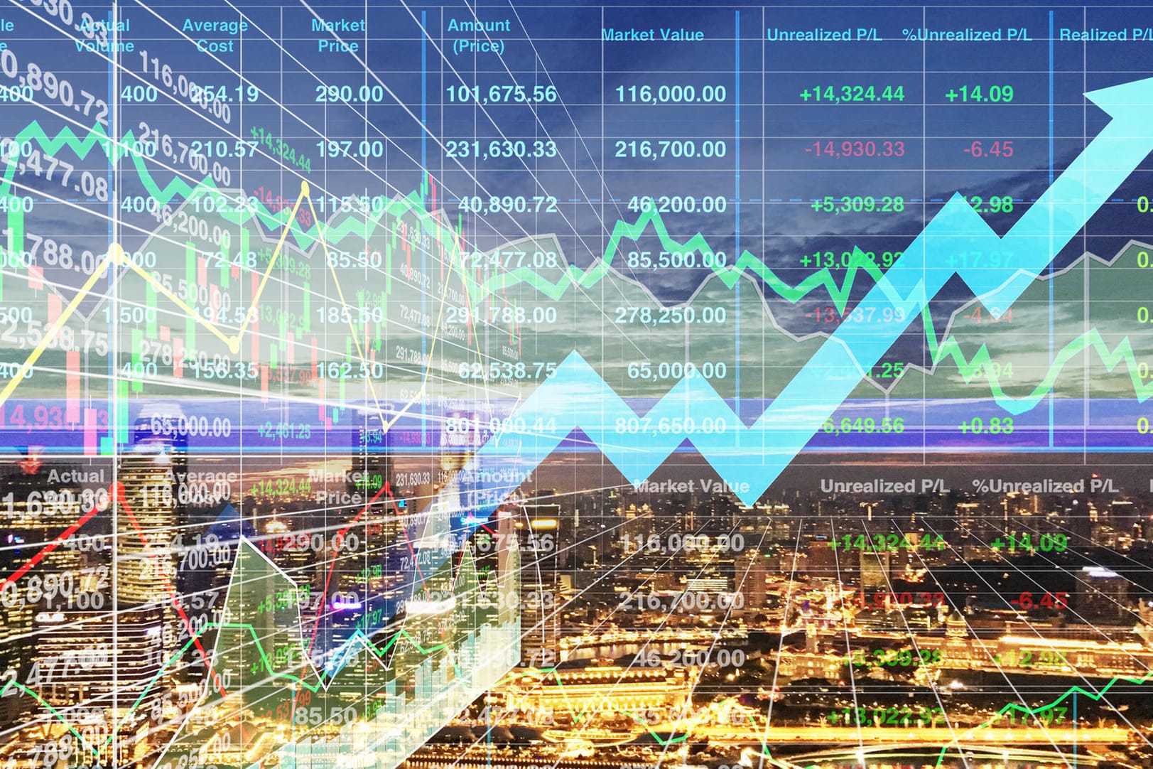 Grafik einer Indexentwicklung: Mit Indexfonds, die einen breit gestreuten Aktienindex abbilden, kann für die Rente vorgesorgt werden. Grafik einer Indexentwicklung: Mit Indexfonds, die einen breit gestreuten Aktienindex abbilden, kann für die Rente vorgesorgt werden.