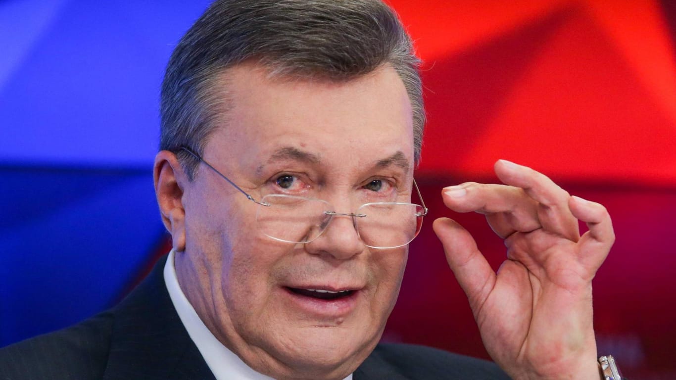 Viktor Janukowitsch: Der ehemalige ukrainische Präsident lebt in Russland.