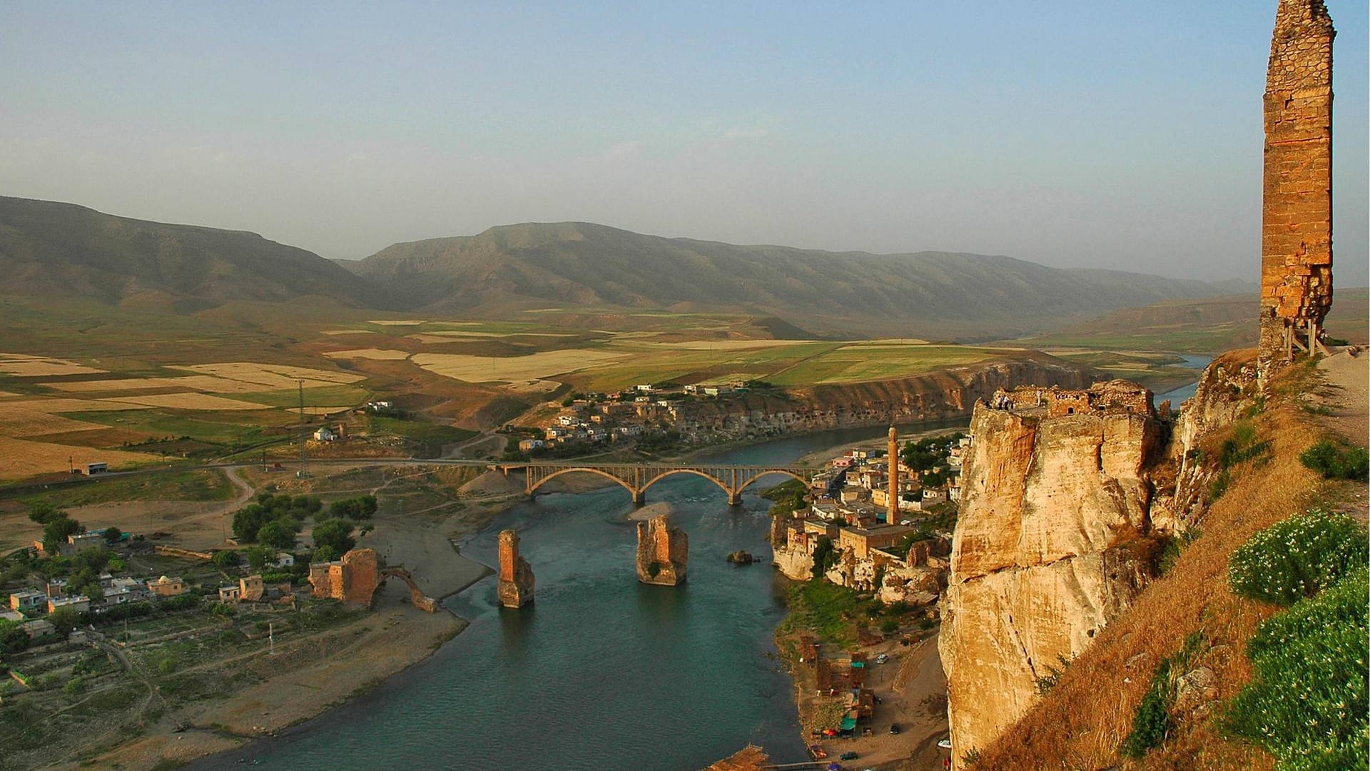 Hasankeyf am Tigris.