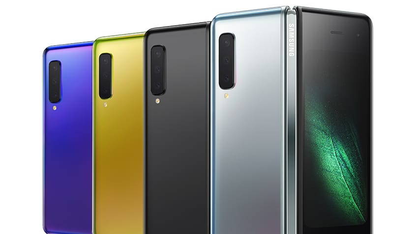 Das neue Samsung Galaxy Fold: Das faltbare Smartphone soll bald für knapp 2.000 Euro erhältlich sein.