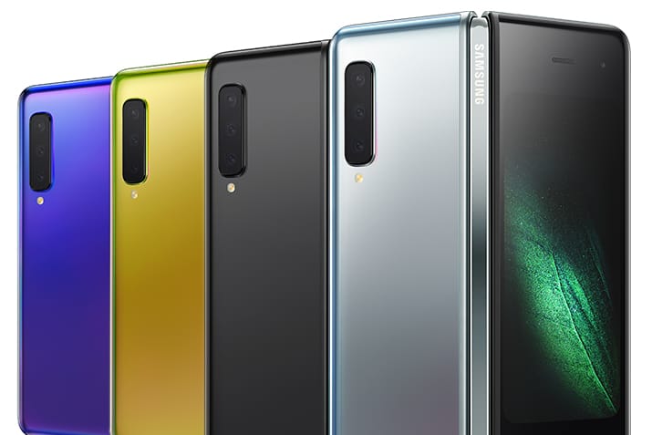 Das neue Samsung Galaxy Fold: Das faltbare Smartphone soll bald für knapp 2.000 Euro erhältlich sein.