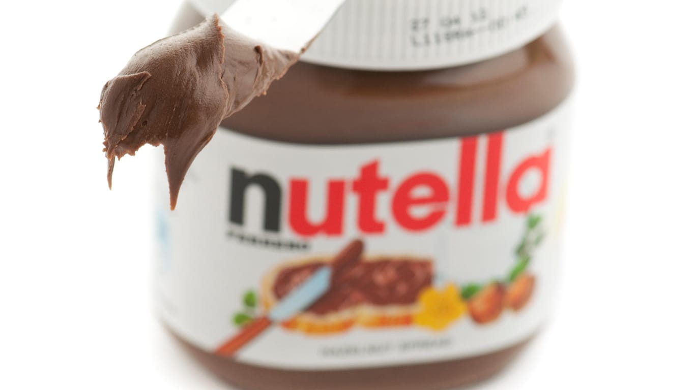 Nutella-Glas: Die Nuss-Nougat-Creme gehört dem italienischen Hersteller Ferrero.