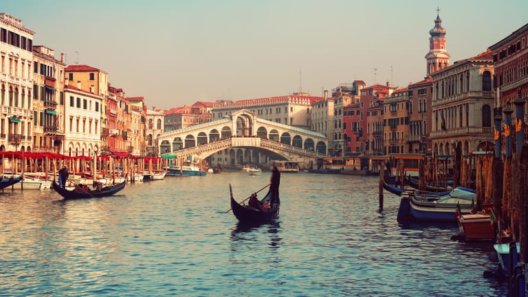 Grand Canal in Venedig: Ab Mai sollen Touristen Eintrittsgeld für die historische Stadt bezahlen müssen.